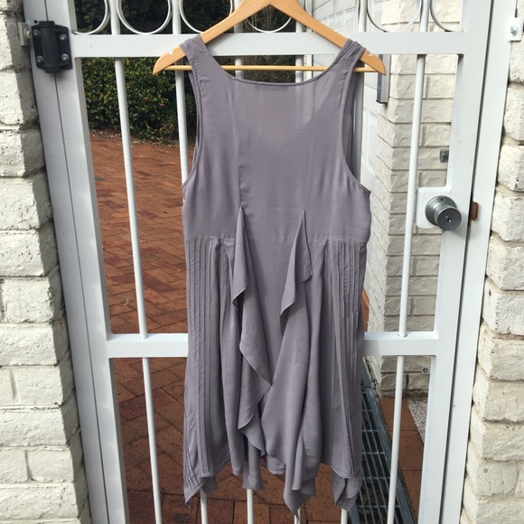 Portmans Grey Frilled Tunic Size 14 - Picture 7 of 14